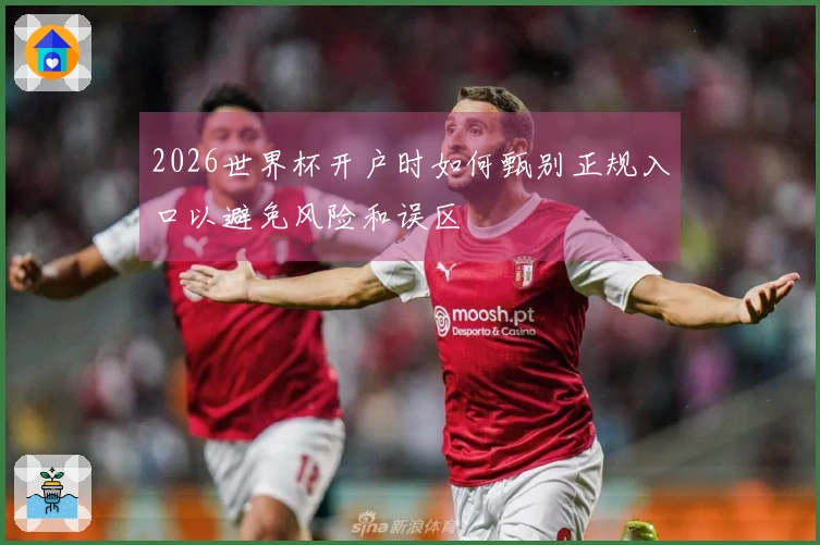 2026世界杯开户时如何甄别正规入口以避免风险和误区