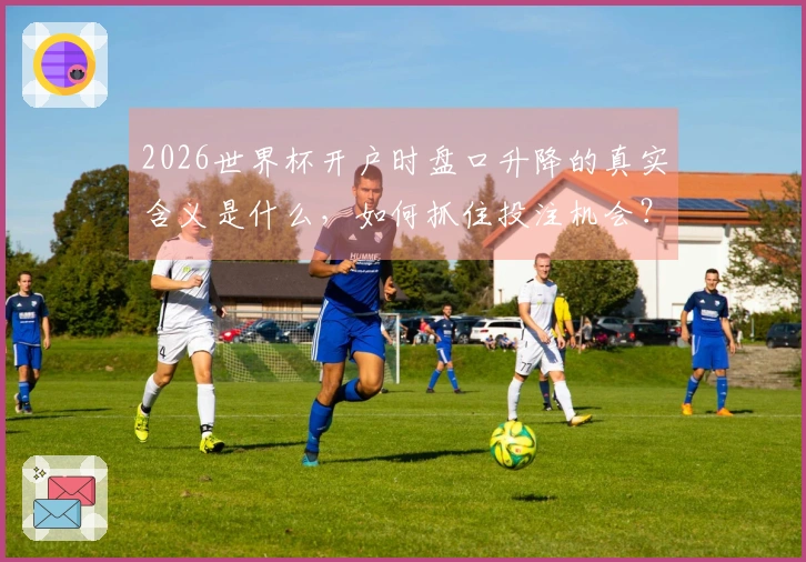 2026世界杯开户时盘口升降的真实含义是什么，如何抓住投注机会？